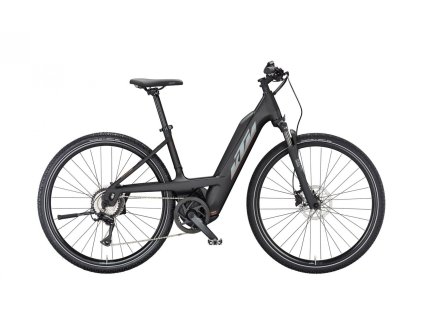 Elektrokolo s nízkým nástupem KTM MACINA CROSS 510 PTS 2023 (Barva Černá, Velikost S)