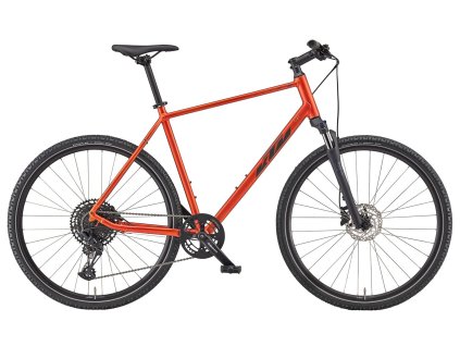 Dámské krosové kolo KTM X-LIFE CROSS 28" 2024 (Barva Oranžová, Velikost rámu XS)