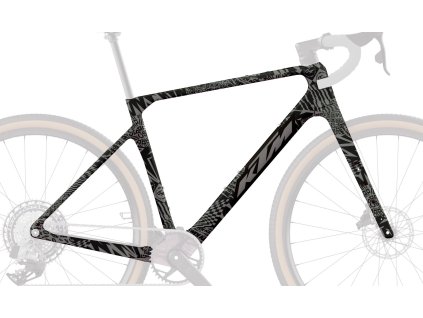 Rámová sada na kolo KTM GRAVELATOR 2026 (Barva Černá, Velikost XS)