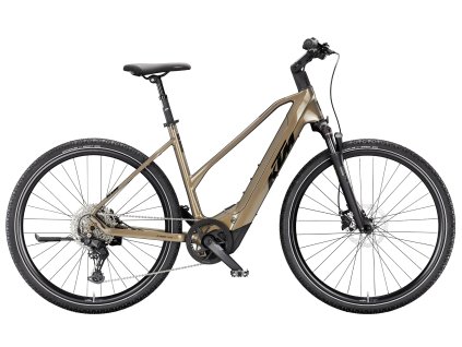 Dámské elektrokolo KTM MACINA CROSS CX 820 2026 (Barva Hnědá, Velikost S)