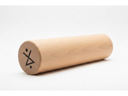 Dřevěný válec pod balanční desku z masivního bukového dřeva