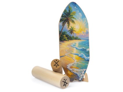 Balanční deska malibu z kvalitní bukové překližky