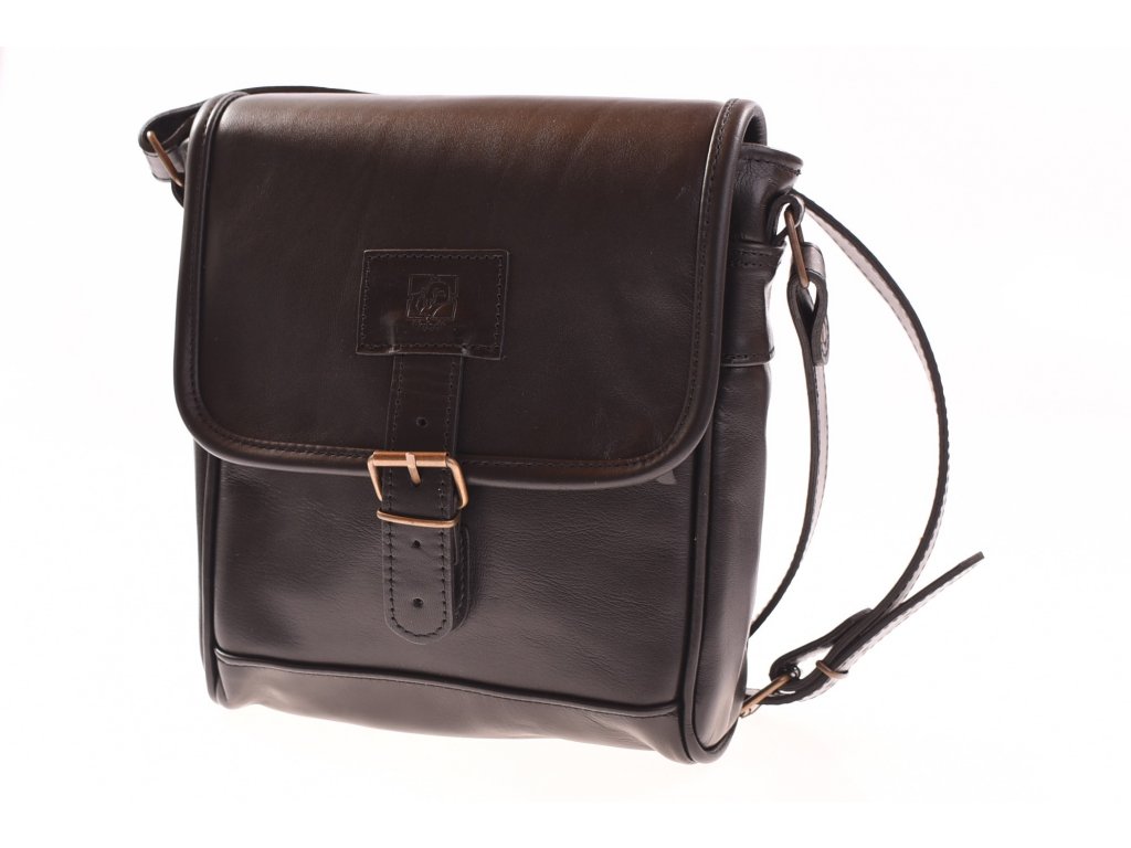 pánská kožená taška černá - 57312 | Kubát Kůže