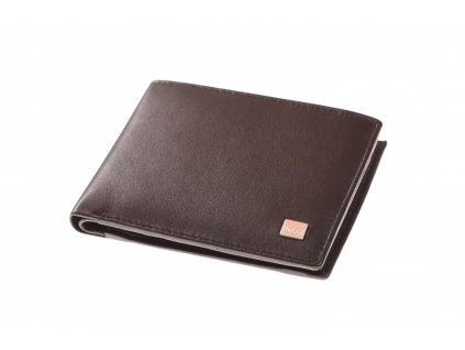 Pánská luxusní kožená černá peněženka 746212