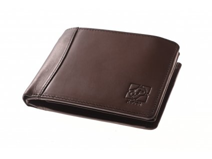 peněženka pánská kožená černá naležato safari Kubát 750312HUN (2)