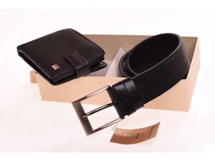 Dárkový set kožené peněženky a opasku pro muže S742212PL (2)