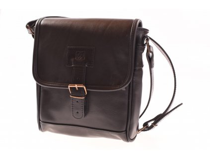 Pánská kožená taška černá 57312 (5)