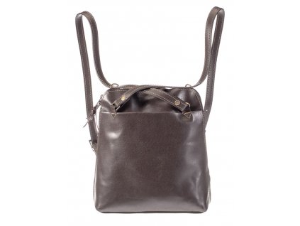 Kožený batoh - kožená kabelka - 21324