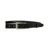 Dámský kožený opasek | černý | 60062- 176-63