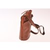 malá rezavohnědá kožená kabelka český výrobek 14554 (3)