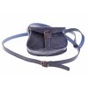 malá modrá kožená kabelka dámská crossbody český výrobek Kubát 112662