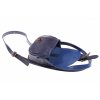 malá modrá kožená kabelka dámská crossbody český výrobek Kubát 112662