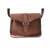 Dámská Kožená ručně vyrobená kabelka KUBÁT Ája |hnědá| 107335