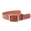 Dámský kožený opasek | koňakový | 6159-V2-R42