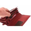 dámská luxusní červená kožená peněženka Kubát 733662 PL (6)