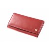 dámská luxusní červená kožená peněženka Kubát 733662 PL