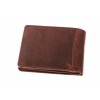 peněženka pánská kožená hnědá naležato safari Kubát 750332HUN (5)