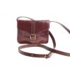 menší hnědá kožená kabelka dámská crossbody český výrobek 10732B Kubát (5)