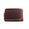 Pánská kožená peněženka hnědá 7504D32HUN (5)