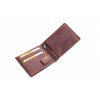 Pánská kožená peněženka hnědá 7504D32HUN (8)
