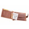 Pánská kožená peněženka hnědá 750842HUN (10)