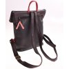 Dámský černý čevený kožený batoh Irča 221614 (5)