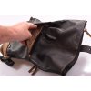 Dámský černý černý kožený batoh Irča II 222314 (9)