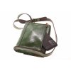 Dámská kožená kabelka zelená 51682B (6)