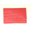 dámská kožená peněženka červená 71662 A
