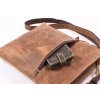 hnědá kožená pánská dámská taška přes rameno Helimann český výrobek Kubát 567335 (5)