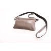 malá kožená šedá kabelka psaníčko Viky 5200112