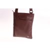 Dámská pánská kožená kabelka UNI hnědá 520432 (2)