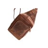 Kožená ručně vyrobená Pánská taška KUBÁT Jarda - crossbody | hnědá | Ham 5457D42HUN