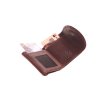Dámská kožená ručně vyrobená malá peněženka EMA 7 1405 32chesnut (3)
