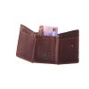 DámskáPánská mini kožená ručně vyrobená peněženka KUBÁT Mia hnědá 7140432kaštan (5)
