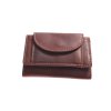DámskáPánská mini kožená ručně vyrobená peněženka KUBÁT Mia hnědá 7140432kaštan