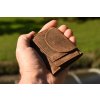 DámskáPánská mini kožená ručně vyrobená peněženka KUBÁT Mia hnědá 7140442 hun (5)