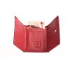 DámskáPánská mini kožená ručně vyrobená peněženka KUBÁT Mia červená 7140462 (5)