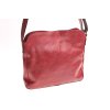 Dámská kožená ručně vyrobená kabelka KUBÁT přes rameno Lucinka červená 58962