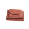 DámskáPánská mini kožená ručně vyrobená peněženka KUBÁT Mia koňaková 7140442