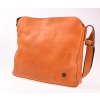 Dámská kožená ručně vyrobená kabelka KUBÁT přes rameno Lucinka rezavá 58952 (10)