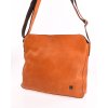 Dámská kožená ručně vyrobená kabelka KUBÁT přes rameno Lucinka rezavá 58952 (2)