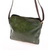 Dámská kožená ručně vyrobená kabelka KUBÁT přes rameno Lucinka zelená 58982