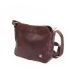 Dámská kožená ručně vyrobená kabelka KUBÁT přes rameno Cinka hnědá 59132 (6)