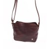 Dámská kožená ručně vyrobená kabelka KUBÁT přes rameno Cinka hnědá 59132 (2)