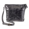 Dámská kožená ručně vyrobená kabelka KUBÁT Barbora |černá| 17212