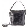 Dámská Kožená ručně vyrobená kabelka KUBÁT Jana |černá| 14812