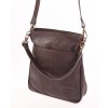hnědá elegantní kožená kabelka dámská český výrobek Kubát Amálka 57614 (2)
