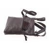 malá černá kožená kabelka dámská crossbody univerzální Heliman český výrobek Kubát 56914 (8)