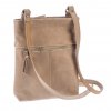 Kožená ručně vyrobená Kabelka KUBÁT Helí |béžová| 56992